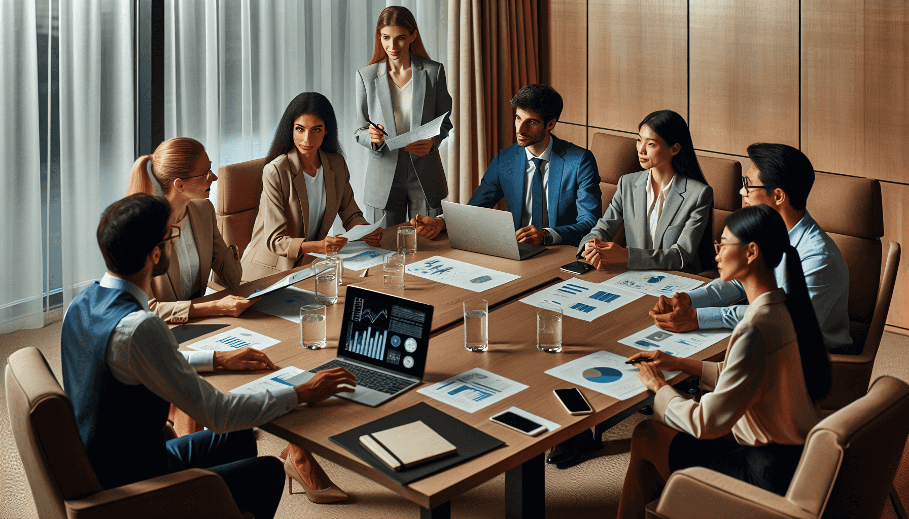 International business meeting