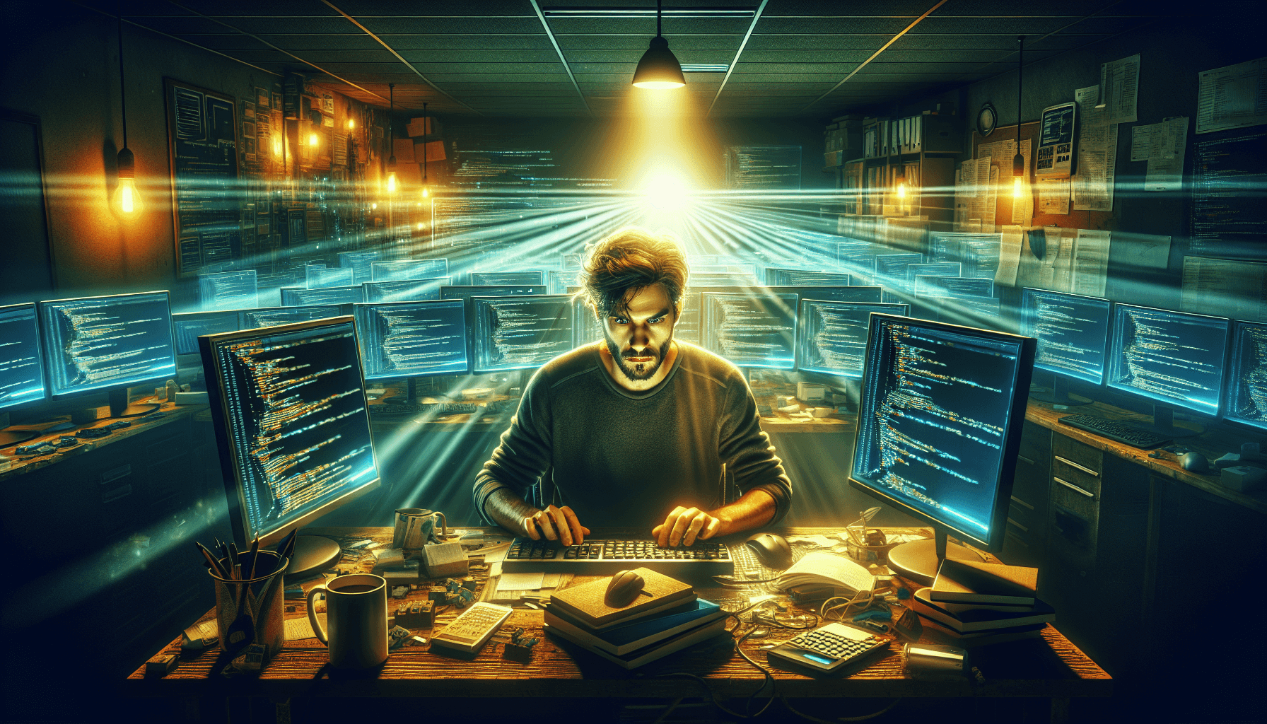 Developer at work